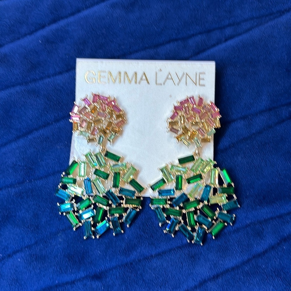 Multicolor Statement Earrings